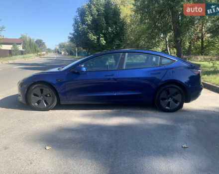 Синий Тесла Модель 3, объемом двигателя 0 л и пробегом 101 тыс. км за 20900 $, фото 5 на Automoto.ua