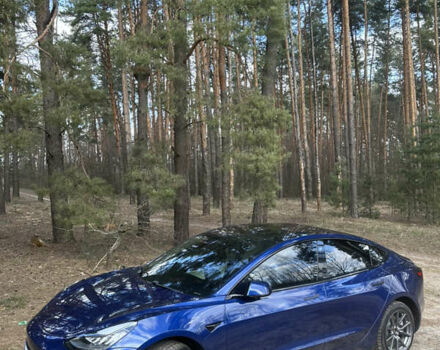 Синий Тесла Модель 3, объемом двигателя 0 л и пробегом 37 тыс. км за 23500 $, фото 10 на Automoto.ua