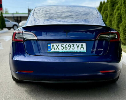 Тесла Модель 3 2020 в Харькове на Automoto.ua Синий Тесла Модель 3, объемом двигателя 0 л и пробегом 84 тыс. км за 20500 $, фото 41 на Automoto.ua