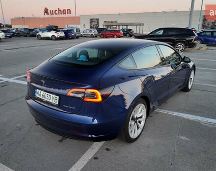 Синий Тесла Модель 3, объемом двигателя 0 л и пробегом 80 тыс. км за 23000 $, фото 4 на Automoto.ua