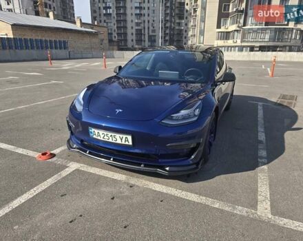 Синий Тесла Модель 3, объемом двигателя 0 л и пробегом 19 тыс. км за 18000 $, фото 1 на Automoto.ua