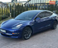 Синий Тесла Модель 3, объемом двигателя 0 л и пробегом 71 тыс. км за 17500 $, фото 1 на Automoto.ua