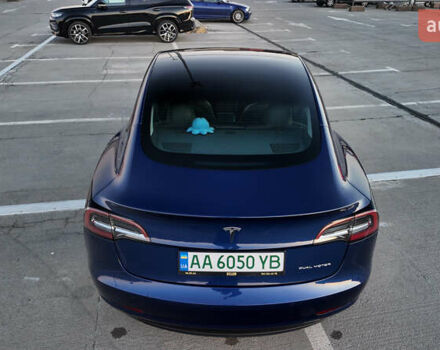 Синий Тесла Модель 3, объемом двигателя 0 л и пробегом 80 тыс. км за 23000 $, фото 3 на Automoto.ua