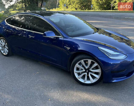 Синий Тесла Модель 3, объемом двигателя 0 л и пробегом 62 тыс. км за 13900 $, фото 6 на Automoto.ua