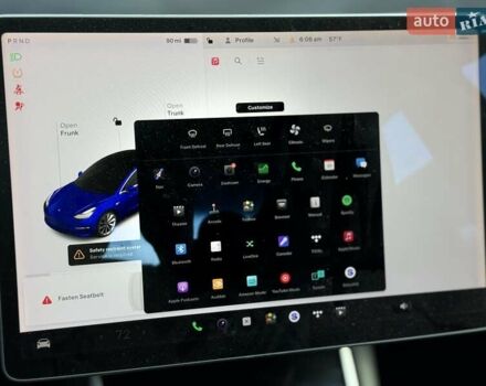 Синий Тесла Модель 3, объемом двигателя 0 л и пробегом 55 тыс. км за 13900 $, фото 13 на Automoto.ua