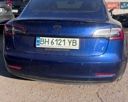 Синий Тесла Модель 3, объемом двигателя 0 л и пробегом 70 тыс. км за 15900 $, фото 3 на Automoto.ua