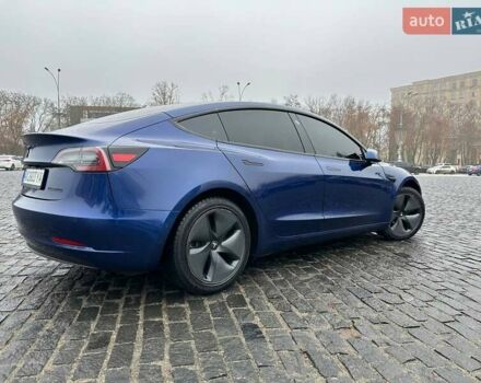 Синий Тесла Модель 3, объемом двигателя 0 л и пробегом 93 тыс. км за 20700 $, фото 3 на Automoto.ua