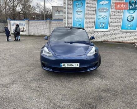 Синий Тесла Модель 3, объемом двигателя 0 л и пробегом 95 тыс. км за 15500 $, фото 1 на Automoto.ua