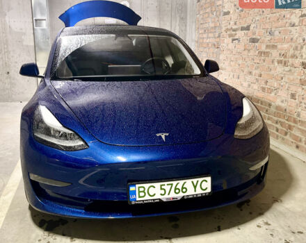 Синий Тесла Модель 3, объемом двигателя 0 л и пробегом 177 тыс. км за 19500 $, фото 1 на Automoto.ua