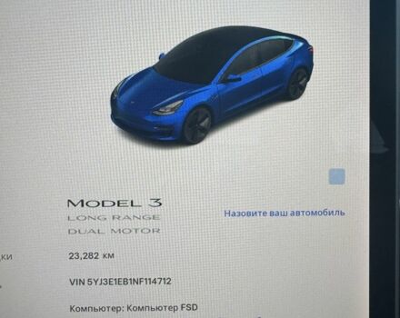 Синий Тесла Модель 3, объемом двигателя 0 л и пробегом 24 тыс. км за 22000 $, фото 8 на Automoto.ua