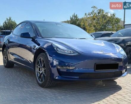 Синий Тесла Модель 3, объемом двигателя 0 л и пробегом 74 тыс. км за 19200 $, фото 1 на Automoto.ua