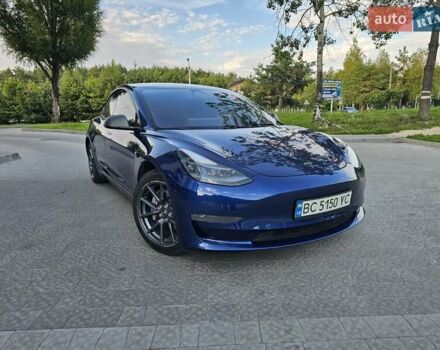 Тесла Модель 3 2021 у Львові на Automoto.ua Синій Тесла Модель 3, об'ємом двигуна 0 л та пробігом 195 тис. км за 21800 $, фото 1 на Automoto.ua