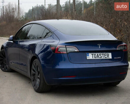 Синій Тесла Модель 3, об'ємом двигуна 0 л та пробігом 74 тис. км за 25700 $, фото 8 на Automoto.ua