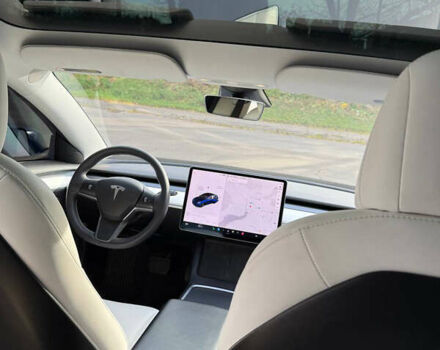 Синий Тесла Модель 3, объемом двигателя 0 л и пробегом 65 тыс. км за 21100 $, фото 7 на Automoto.ua