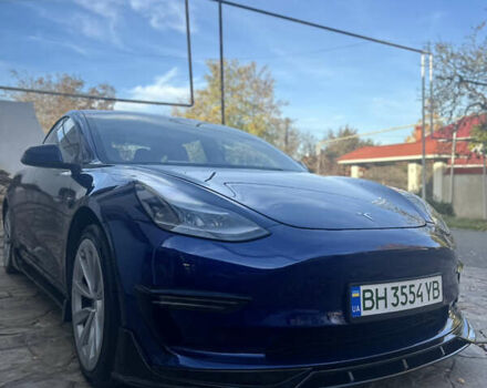 Тесла Модель 3 2021 в Одессе на Automoto.ua Синий Тесла Модель 3, объемом двигателя 0 л и пробегом 101 тыс. км за 19500 $, фото 2 на Automoto.ua