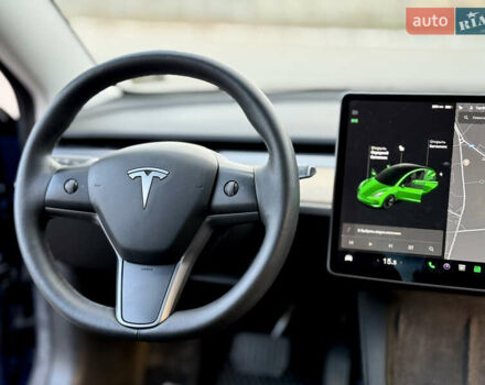 Синий Тесла Модель 3, объемом двигателя 0 л и пробегом 76 тыс. км за 19500 $, фото 20 на Automoto.ua