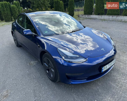 Синий Тесла Модель 3, объемом двигателя 0 л и пробегом 75 тыс. км за 21900 $, фото 24 на Automoto.ua