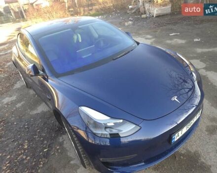 Синий Тесла Модель 3, объемом двигателя 0 л и пробегом 64 тыс. км за 24600 $, фото 7 на Automoto.ua