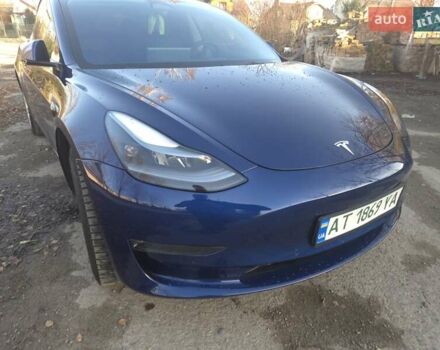 Синий Тесла Модель 3, объемом двигателя 0 л и пробегом 64 тыс. км за 24600 $, фото 9 на Automoto.ua