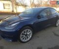 Синий Тесла Модель 3, объемом двигателя 0 л и пробегом 64 тыс. км за 24600 $, фото 1 на Automoto.ua