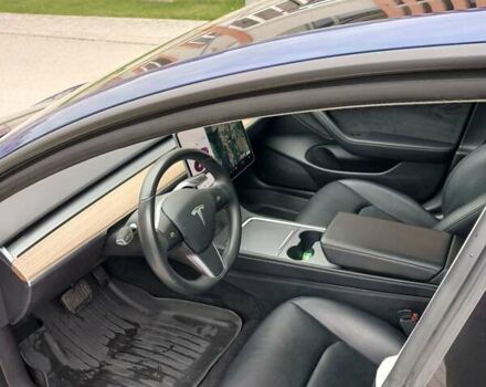 Синий Тесла Модель 3, объемом двигателя 0 л и пробегом 93 тыс. км за 18500 $, фото 21 на Automoto.ua