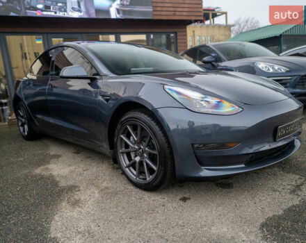 Синий Тесла Модель 3, объемом двигателя 0 л и пробегом 103 тыс. км за 20900 $, фото 3 на Automoto.ua