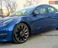 Синий Тесла Модель 3, объемом двигателя 0 л и пробегом 82 тыс. км за 22500 $, фото 1 на Automoto.ua