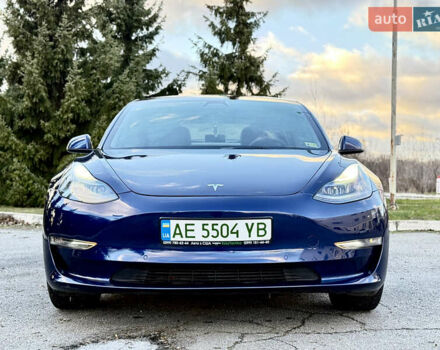 Синий Тесла Модель 3, объемом двигателя 0 л и пробегом 76 тыс. км за 19500 $, фото 6 на Automoto.ua