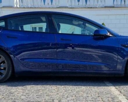 Синий Тесла Модель 3, объемом двигателя 0 л и пробегом 47 тыс. км за 13600 $, фото 5 на Automoto.ua