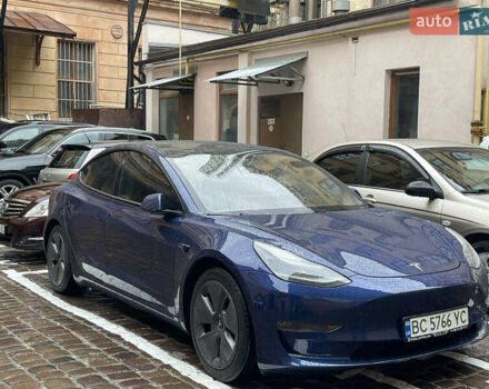 Синий Тесла Модель 3, объемом двигателя 0 л и пробегом 177 тыс. км за 19000 $, фото 1 на Automoto.ua