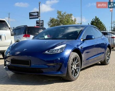 Синий Тесла Модель 3, объемом двигателя 0 л и пробегом 74 тыс. км за 18799 $, фото 2 на Automoto.ua