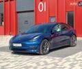 Синий Тесла Модель 3, объемом двигателя 0 л и пробегом 82 тыс. км за 20999 $, фото 3 на Automoto.ua