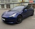 Синий Тесла Модель 3, объемом двигателя 0 л и пробегом 51 тыс. км за 23750 $, фото 1 на Automoto.ua