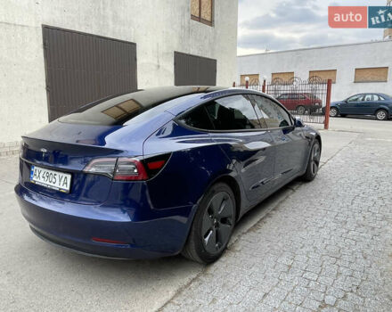 Синій Тесла Модель 3, об'ємом двигуна 0 л та пробігом 41 тис. км за 17800 $, фото 3 на Automoto.ua