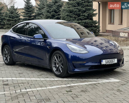 Синий Тесла Модель 3, объемом двигателя 0 л и пробегом 75 тыс. км за 20000 $, фото 1 на Automoto.ua