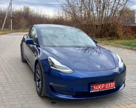 Синий Тесла Модель 3, объемом двигателя 0 л и пробегом 93 тыс. км за 18500 $, фото 10 на Automoto.ua
