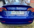 Синий Тесла Модель 3, объемом двигателя 0 л и пробегом 33 тыс. км за 20500 $, фото 6 на Automoto.ua