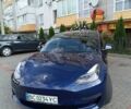 Синий Тесла Модель 3, объемом двигателя 0 л и пробегом 37 тыс. км за 24449 $, фото 1 на Automoto.ua