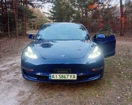 Тесла Модель 3 2021 в Ирпене на Automoto.ua Синий Тесла Модель 3, объемом двигателя 0 л и пробегом 21 тыс. км за 18500 $, фото 8 на Automoto.ua