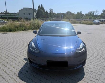 Синій Тесла Модель 3, об'ємом двигуна 0 л та пробігом 53 тис. км за 11386 $, фото 1 на Automoto.ua