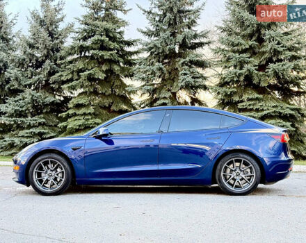 Синий Тесла Модель 3, объемом двигателя 0 л и пробегом 76 тыс. км за 19500 $, фото 4 на Automoto.ua