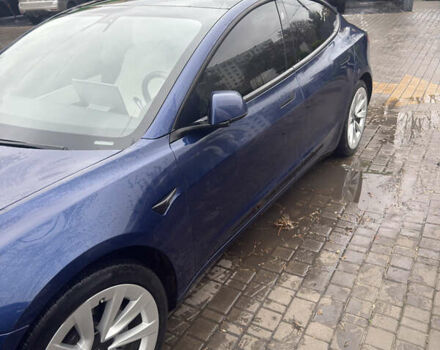 Синий Тесла Модель 3, объемом двигателя 0 л и пробегом 83 тыс. км за 19000 $, фото 3 на Automoto.ua