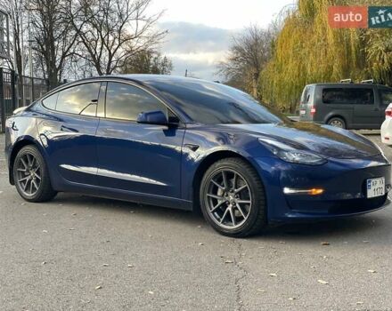 Синій Тесла Модель 3, об'ємом двигуна 0 л та пробігом 82 тис. км за 21500 $, фото 2 на Automoto.ua