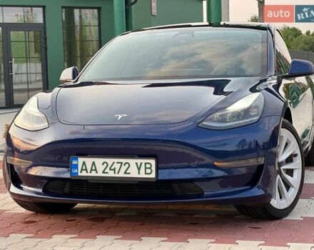 Синий Тесла Модель 3, объемом двигателя 0 л и пробегом 44 тыс. км за 20900 $, фото 9 на Automoto.ua