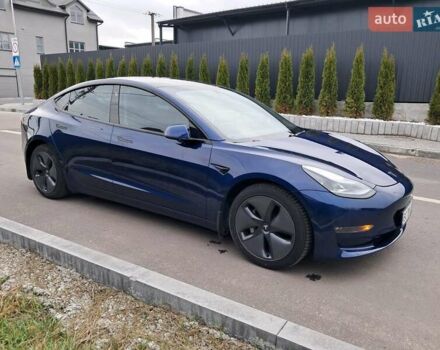 Синий Тесла Модель 3, объемом двигателя 0 л и пробегом 67 тыс. км за 21500 $, фото 6 на Automoto.ua
