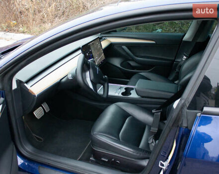 Синій Тесла Модель 3, об'ємом двигуна 0 л та пробігом 74 тис. км за 25700 $, фото 19 на Automoto.ua