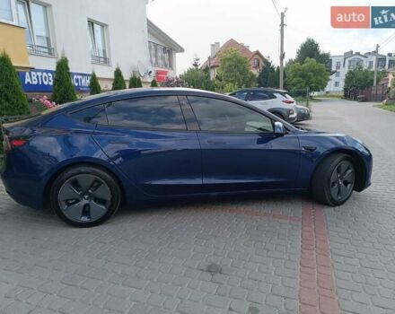 Синий Тесла Модель 3, объемом двигателя 0 л и пробегом 37 тыс. км за 24449 $, фото 9 на Automoto.ua