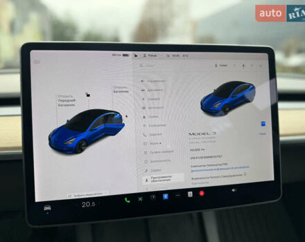 Синій Тесла Модель 3, об'ємом двигуна 0 л та пробігом 142 тис. км за 19999 $, фото 19 на Automoto.ua