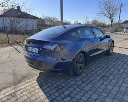 Синий Тесла Модель 3, объемом двигателя 0 л и пробегом 96 тыс. км за 22000 $, фото 2 на Automoto.ua