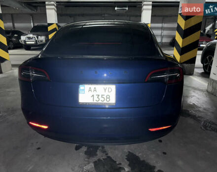 Синий Тесла Модель 3, объемом двигателя 0 л и пробегом 54 тыс. км за 22500 $, фото 8 на Automoto.ua